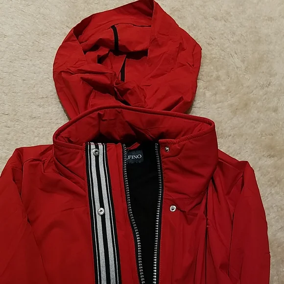 LADIES GOLFINO VERSATILE RED JACKET SIZE 10 - Picture 11 of 16